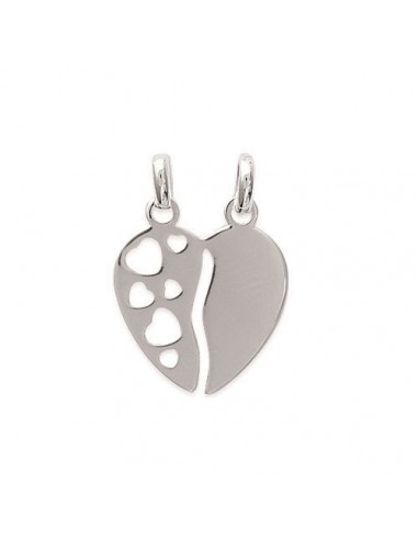 pendentif coeur argent