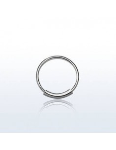 Piercing anneau 8 mm argent 