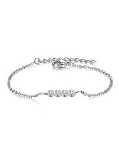 Bracelet Ligne de zircones modèle Dicien