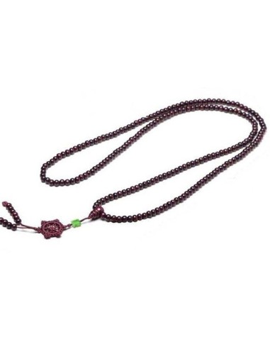 Collier bois  Mala perles en 8 mm modèle Dygobert