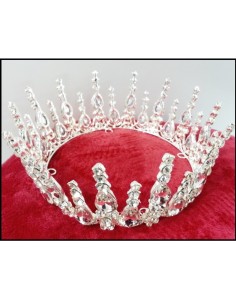 Diadème couronne tiare cristal modèle Dacien