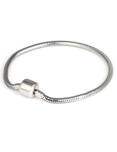 Bracelet acier pour charms modèle Dolvaray