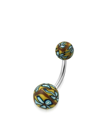 Piercing nombril multicolore modèle Dodate