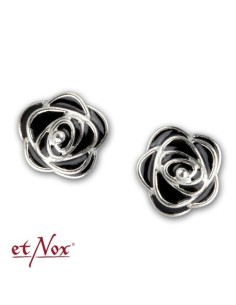 Boucles d'oreilles roses en argent modèle Devance