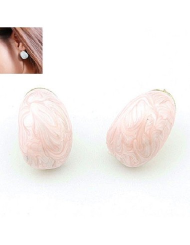 Boucles d'oreilles roses