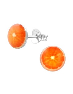 Boucles d'oreilles orange modèle Binjamin