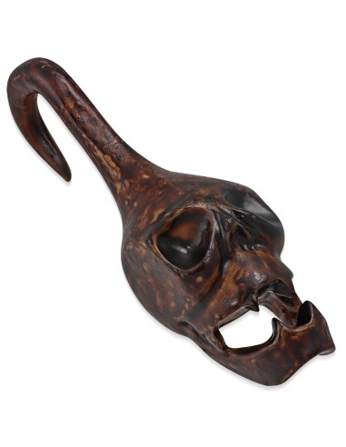 Piercing plug skull acrylique  modèle Bydonys