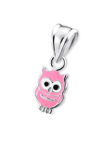 Pendentif chouette hibou en argent