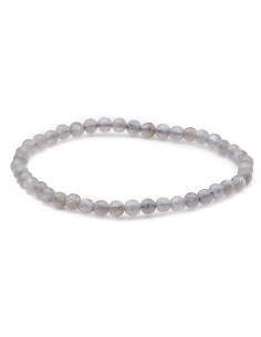 Bracelet Labradorite perles de 4 mm