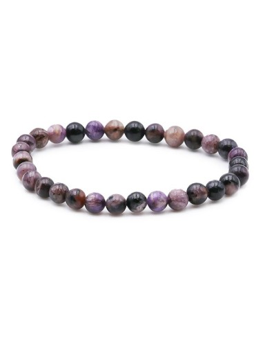 Bracelet Charoïte AB en perles de 6 mm