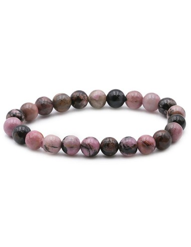 Bracelet rhodonite de Madagascar en 8 mm