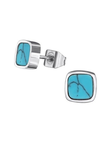 Boucles d'oreilles turquoise