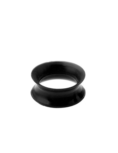 Piercing  tunnel flexible noir