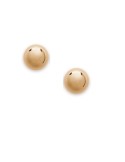 Boucles d'oreilles boules 10 mm en plaqué or