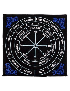 Tapis pour pendule astrologie en Anglais