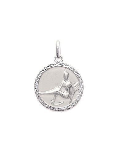 Pendentif zodiaque vierge en argent