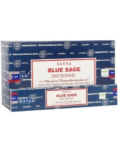 Encens Satya Sauge bleue boîte de 15 grammes