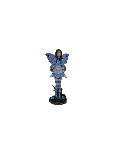 Statuette Figurine fée bleue