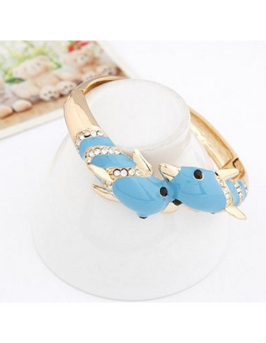bracelet dauphin bleu  brittanny