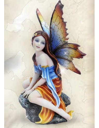 Statuette figurine fée papillon