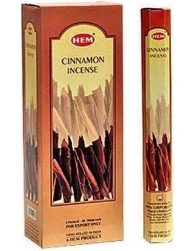 Encens Ayurvedic  Cinnamon  Cannelle boîte de 15 grammes