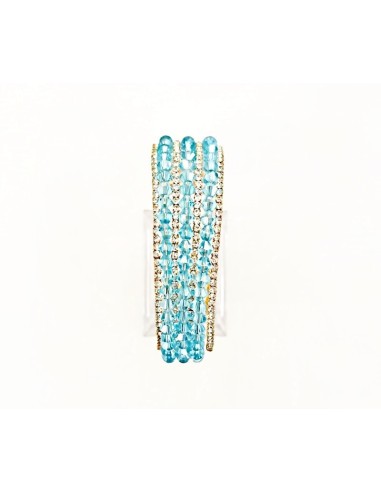 Bracelet bleu fantaisie