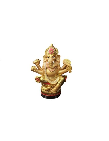Déco Ganesh en résine et en 13 cm