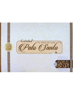 Encens Goloka Palo Santo lot de deux boîtes de 15 grammes