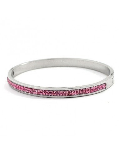 Bracelet en Acier 316 rose Abbie