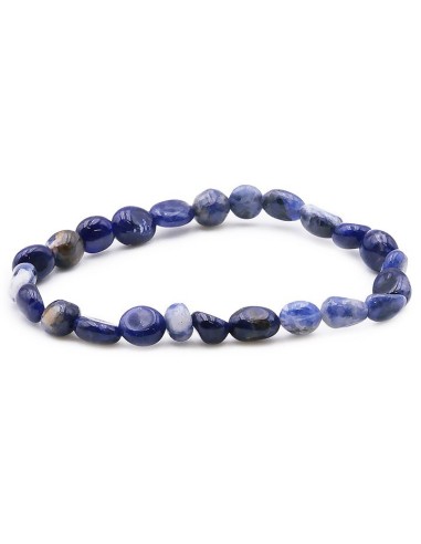 Bracelet sodalite perles roulées