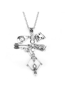Collier charms fantaisie style Walking Dead