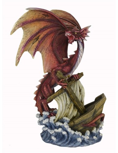 Figurine dragon nauvragé