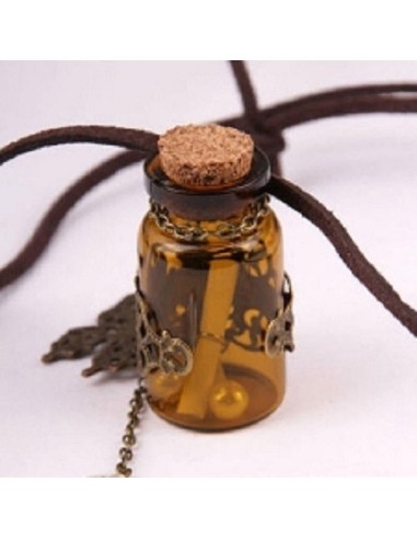 Collier bouteille demande de vœux