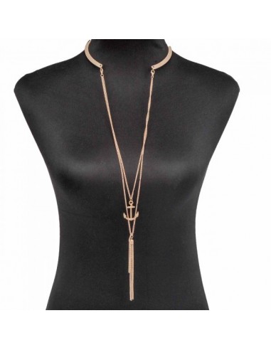 collier ancre marine
