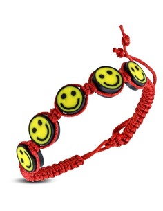 bracelet smile rouge modèle Agha