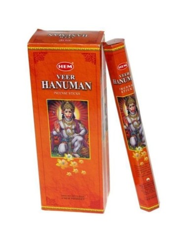 Encens Hem Hanuman Lot de deux boîtes de 20 grammes chacune