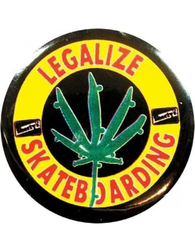 Badge legalise skate