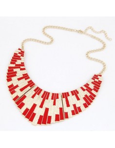 Collier rouge Aiyana