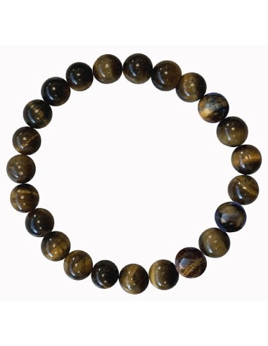 Bracelet  oeil de tigre 8 mm 