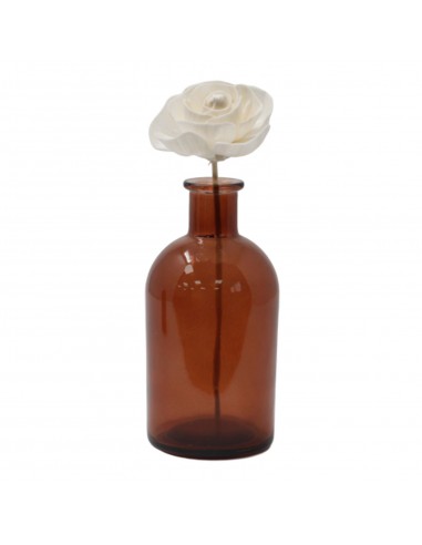 Diffuseur Fleur grande rose avec corde