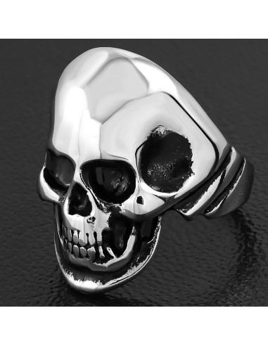 Bague skull acier modèle Byngani