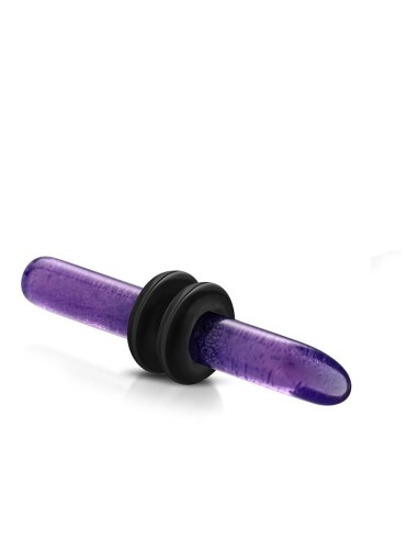 Piercing écarteur violet en acrylique en 3 mm
