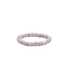 Bracelet Kunzite B perles en 8 mm