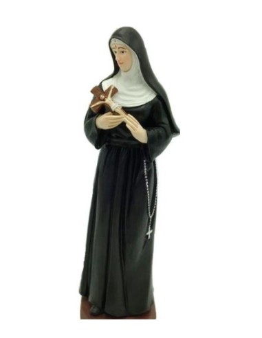 Figurine sainte Rita en 21 cm