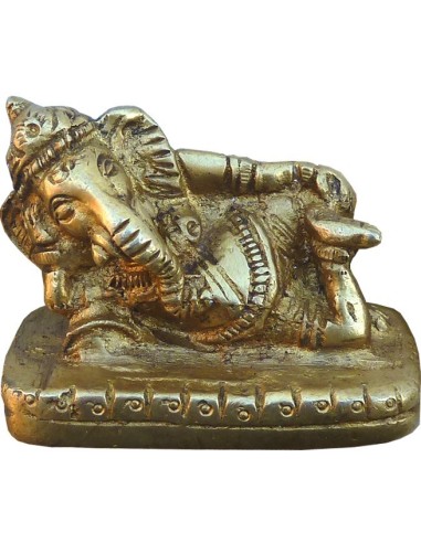 Statuette Ganesh en  bronze en 6.5 cm