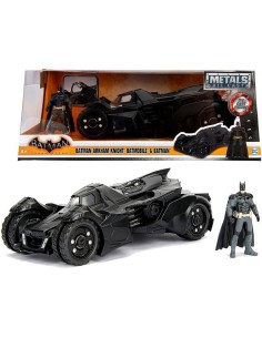 DC Comics Arkham Knight Batmovil voiture en métal + figurine