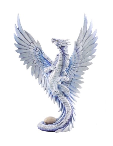 Figurine Statuette dragon bleu Anne Stokes