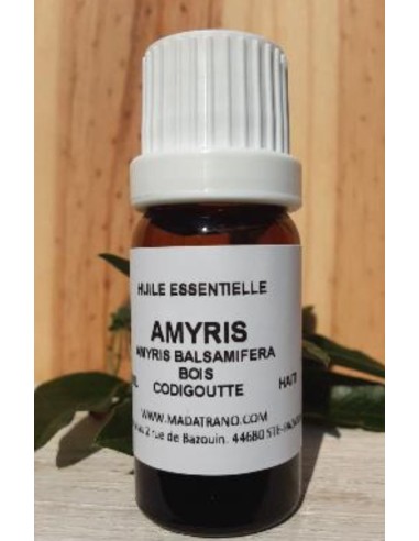 Huile Essentielle d'Amyris en 10 ml