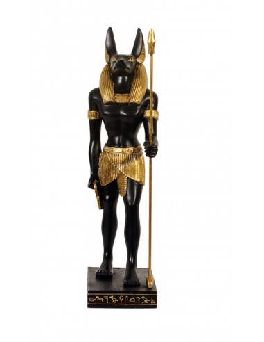 Anubis déco statuette d'Egypte en 22 cm