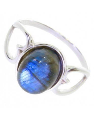 Bague Labradorite et plaqué argent